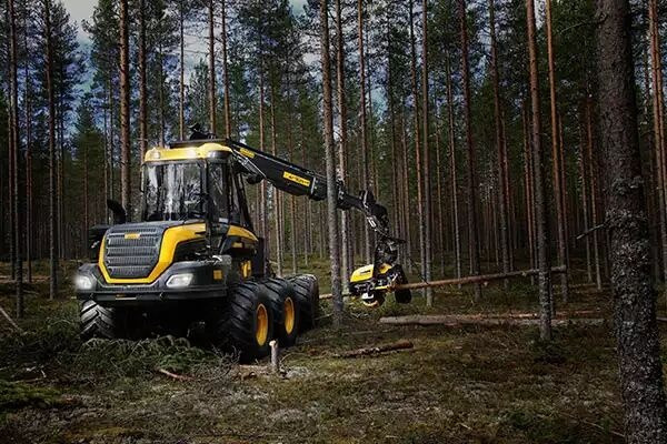 Forestry harvester Ponsse Bear 8W: picture 15