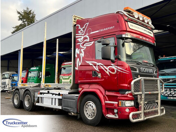 Forestry trailer Scania R730 V8 Euro 6, 6x4, Retarder, Craneframe, Bullbar, Topline, Truckcenter Apeldoorn: picture 1