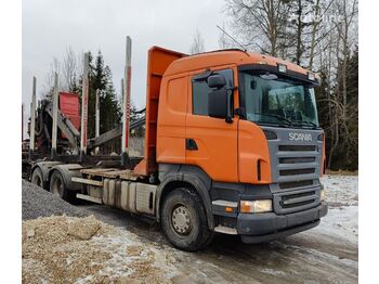 SCANIA R 420 LB6X4HHA - timber transport