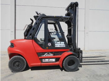 4-wheel front forklift LINDE H80D/900-02