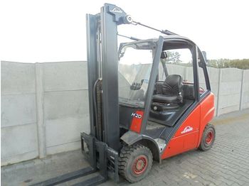4-wheel front forklift Linde H20T