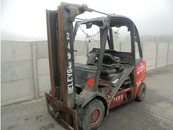 4-wheel front forklift Linde H35D-02