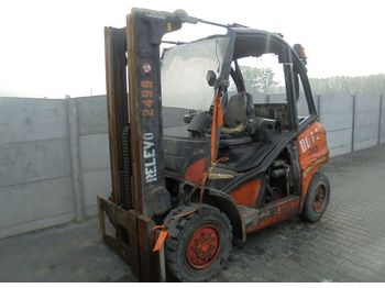 4-wheel front forklift Linde H40D-02
