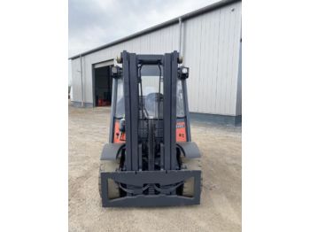 4-wheel front forklift Linde H45D Containerfähig