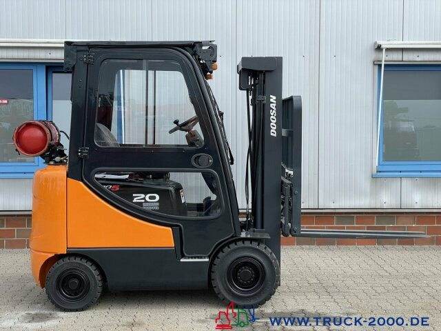 Forklift Doosan G20SC-5 Hubhöhe 4.5 m 2000 Kg 4505 h Neue Reifen: picture 12