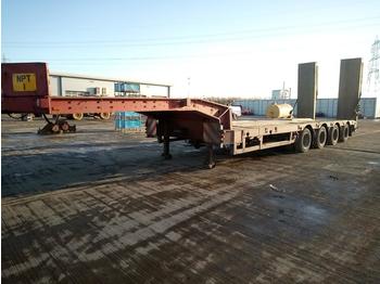 Low loader semi-trailer 2008 Faymonville 4 Axle Extendable Step Frame Low Loader Trailer: picture 1