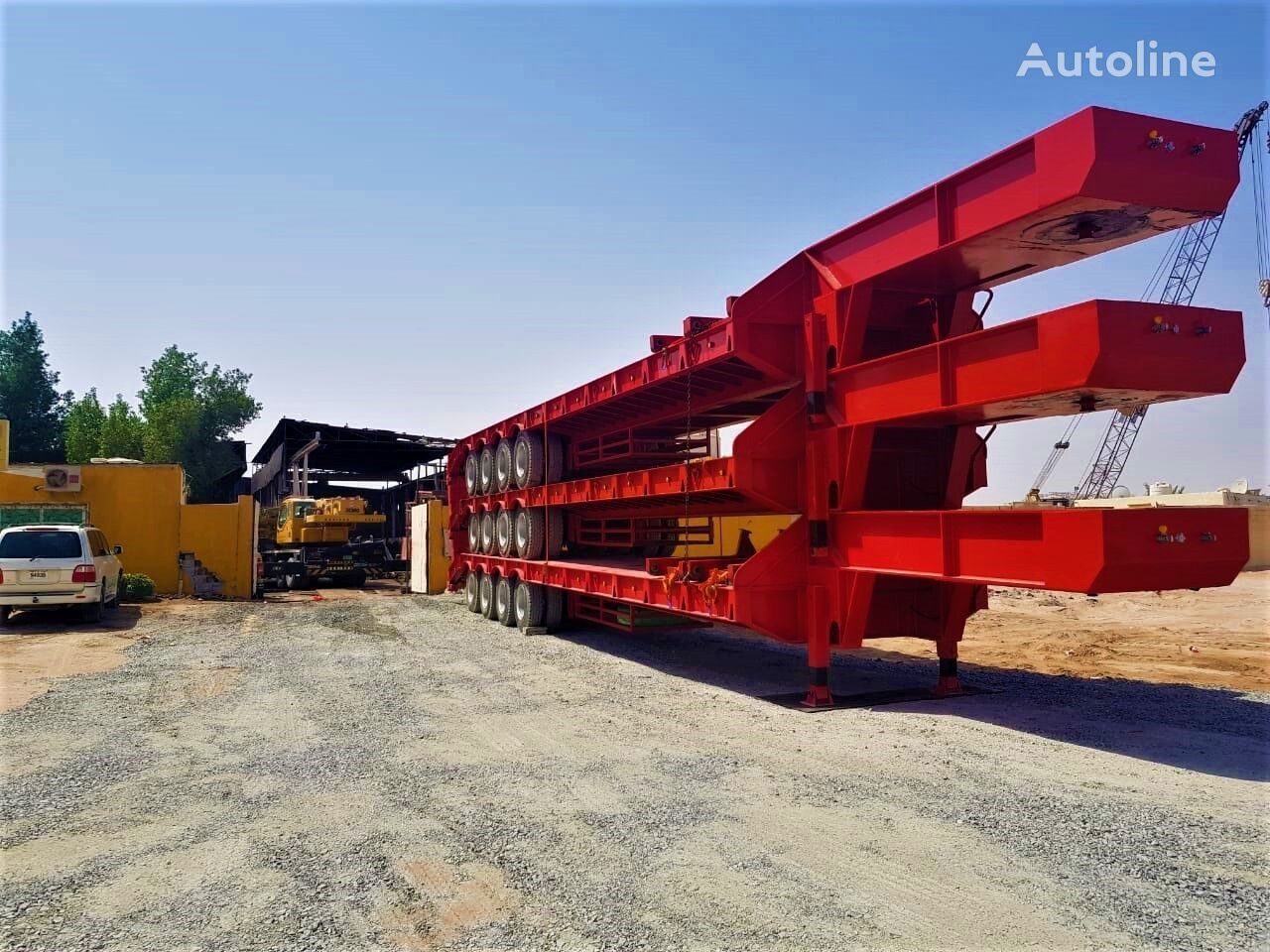 New Low loader semi-trailer AME 80 Ton Lowbed from Manufacturer Company: picture 9