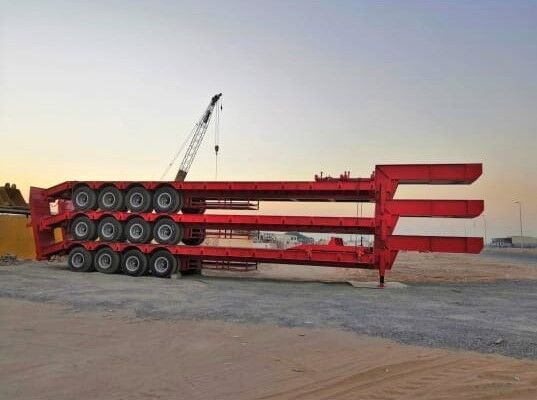 New Low loader semi-trailer AME 80 Ton Lowbed from Manufacturer Company: picture 7