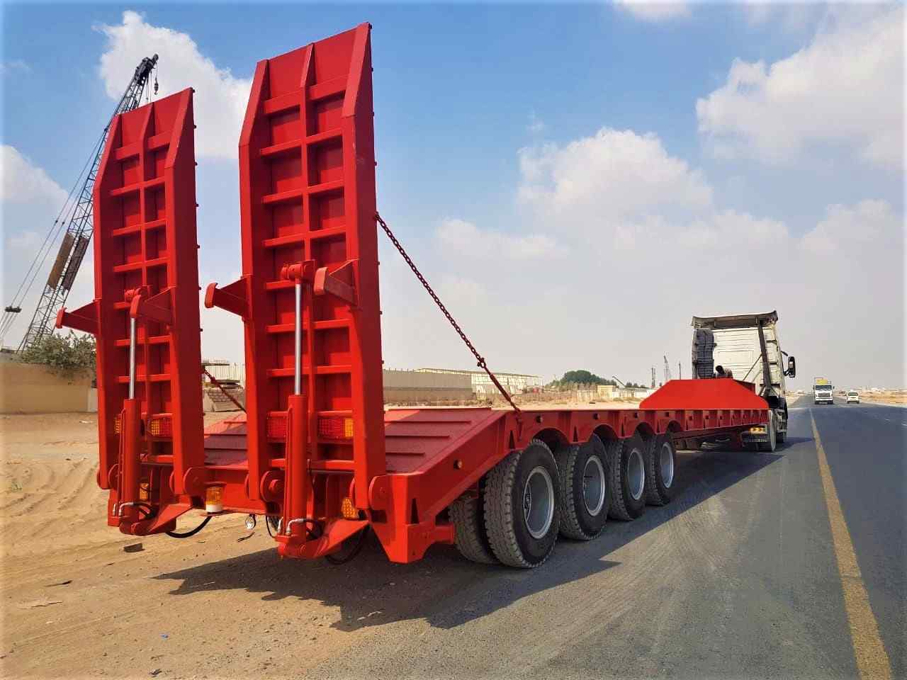 New Low loader semi-trailer AME 80 Ton Lowbed from Manufacturer Company: picture 18