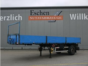 Dropside/ Flatbed semi-trailer Ackermann 1 Achs Pritsche PS-F9/10.6 F/BPA8.2 gelenkt: picture 1