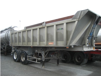 BENALU Construction tipper trailer - Semi-trailer