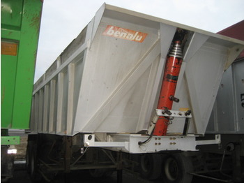 BENALU Construction tipper trailer - Semi-trailer