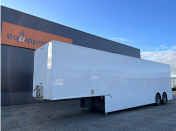 Closed box semi-trailer BURGERS Top Zustand: Doppeldeck, Tridec gelenkt, Ladebordwand (3.75 x 2.08m), 2 x 1.82M hoch, galvanisiert: picture 1