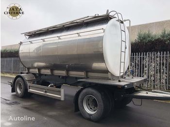 Tanker semi-trailer for transportation of food Bata CISTERNA RIMORCHIO SANTI/PIACENZA, SOTTOVUOTO, MONOSCOMPARTO: picture 1