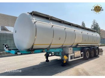 Tanker semi-trailer for transportation of food Bata SANTI/MENCI 36.000LT, 1BAR, WEBASTO, POMPA: picture 1
