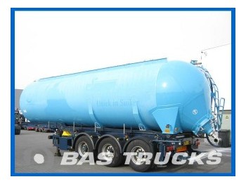 Tanker semi-trailer for transportation of bulk materials Benalu 46.000 Ltr / 1 Kippanlage: picture 1