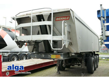 Tipper semi-trailer Benalu DA 24/78, Alu, 3-Achser, Podest, 25m³, Luft: picture 1