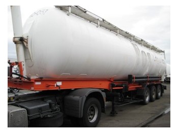 Tanker semi-trailer for transportation of bulk materials Benalu T34C: picture 1