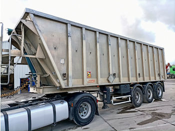 Tipper semi-trailer Benalu Voll Alu Mulde 50m³ Leergewicht 5680 Kg Luft: picture 1