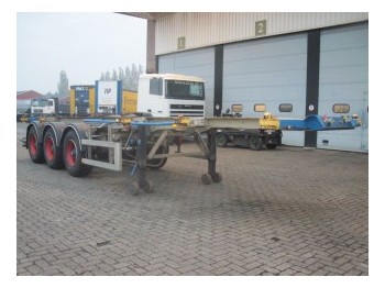 Container transporter/ Swap body semi-trailer Blumhardt CONTAINER CHASSIS 3-AS: picture 1