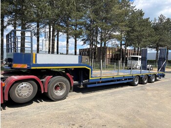 Low loader semi-trailer Broshuis 59T - 3-AXLES SAF - LOWLOADER - AIR SUSPENSION - LUFTFEDERUNG - HYDR RAMPEN - BE PAPERS / BE TRAILER: picture 1