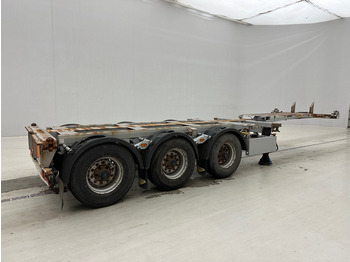 Container transporter/ Swap body semi-trailer Broshuis Polyvalent skelet ADR 2 x 20-30-40-45 ft: picture 5