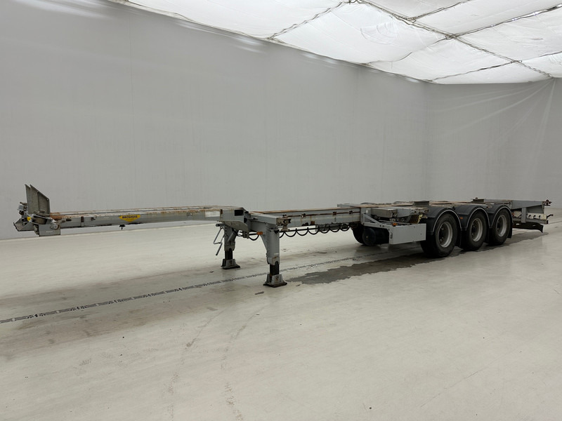 Container transporter/ Swap body semi-trailer Broshuis Polyvalent skelet ADR 2 x 20-30-40-45 ft: picture 8