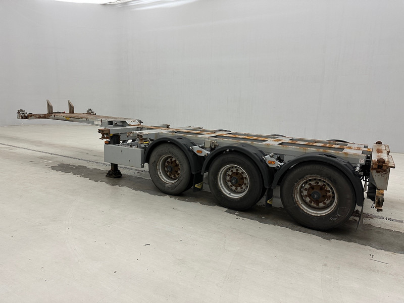 Container transporter/ Swap body semi-trailer Broshuis Polyvalent skelet ADR 2 x 20-30-40-45 ft: picture 7