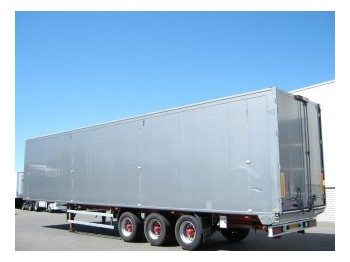Closed box semi-trailer Bulthuis 92 m? TDWA 01 Cargo Floor: picture 1