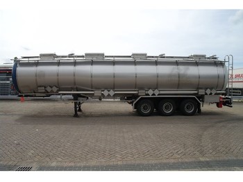 Tanker semi-trailer for transportation of chemicals Burg 3 AXLE TANK TRAILER: picture 1