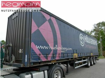 Container transporter/ Swap body semi-trailer Burg, BPO 12-27 CZXDX, Containerchassis 45" High: picture 1