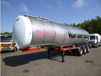Tanker semi-trailer for transportation of food Burg Beer food tank inox 31 m3 / 1 comp: picture 1