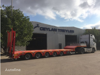 CEYLAN 5 AXLES STANDART & EXTENDABLE LOWBED - Low loader semi-trailer: picture 3