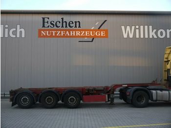 Container transporter/ Swap body semi-trailer Carnehl CCS / MHS Containerchassis, Mitte+Heckausschub: picture 1