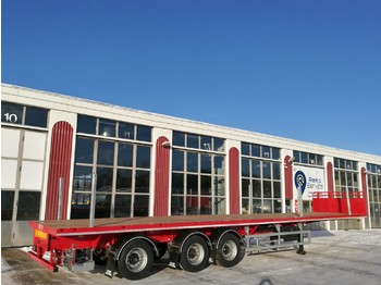 SDC Trailers Extendible flatbed - Chassis semi-trailer