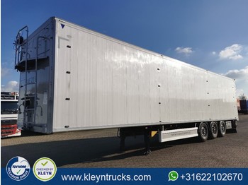 Closed box semi-trailer De Kraker CF 200 91m3 bpw nl apk 6-21