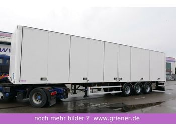 EKERI ( FIN ) FALTWANDKOFFER SEITENTÜRE  TOP  - Closed box semi-trailer