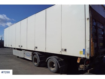 Ekeri 2 akslet citytralle - Closed box semi-trailer