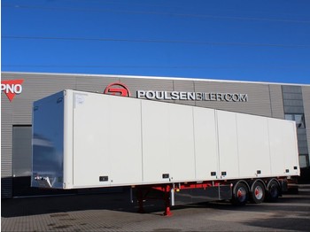 Closed box semi-trailer Ekeri Ekeri opening side, box