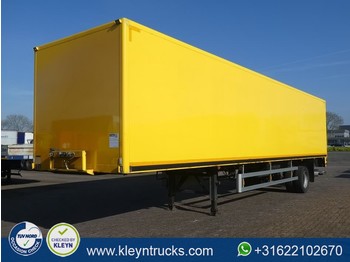 Floor CITY TRAILER loadlift - Closed box semi-trailer