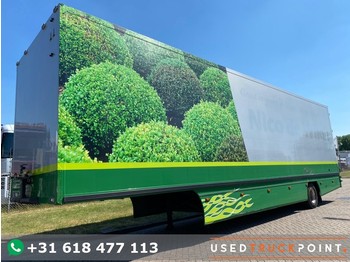 Floor Flower Trailer / Heating / Tail Lift / TUV: 08-2021 / Belgium Trailer - Closed box semi-trailer