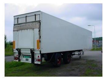 GS Meppel 2 assige oplegger/stuuras - Closed box semi-trailer
