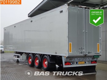 Knapen K200 90m3 Liftachse + Lenkachse Top Condition! New floor and cilinders in 2018. - Closed box semi-trailer