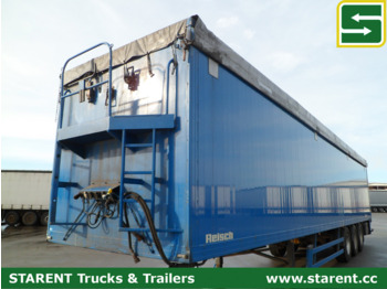 Reisch Schubbodenauflieger, Liftachse, Alu-Felgen - Closed box semi-trailer