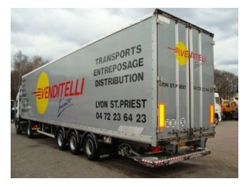 Trouillet MEGA Closed box - Closed box semi-trailer