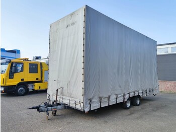 VELDHUIZEN Baveco G47 - 2 Assige Wipkar 6.5m - Huif - 3500KG (O942) - Closed box semi-trailer