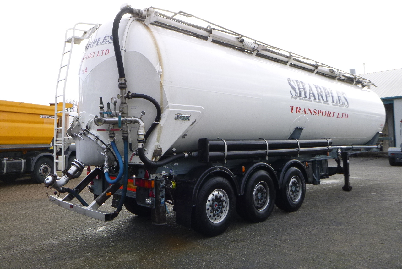 Tanker semi-trailer for transportation of flour Cobo Powder tank alu 58 m3 (tipping): picture 4