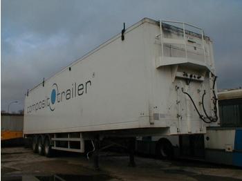 Walking floor semi-trailer for transportation of bulk materials Composittrailer walking floor: picture 1