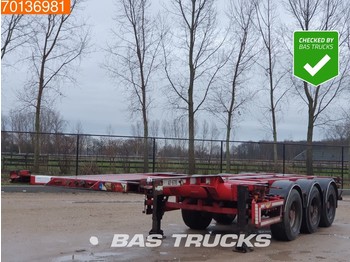 Container transporter/ swap body semi-trailer Broshuis 3UCC-39 Middle Extendable Multifunctional 2x20-1x30-1x40-1x45