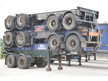  Dennison 20 F. on Springs - Container transporter/ Swap body semi-trailer